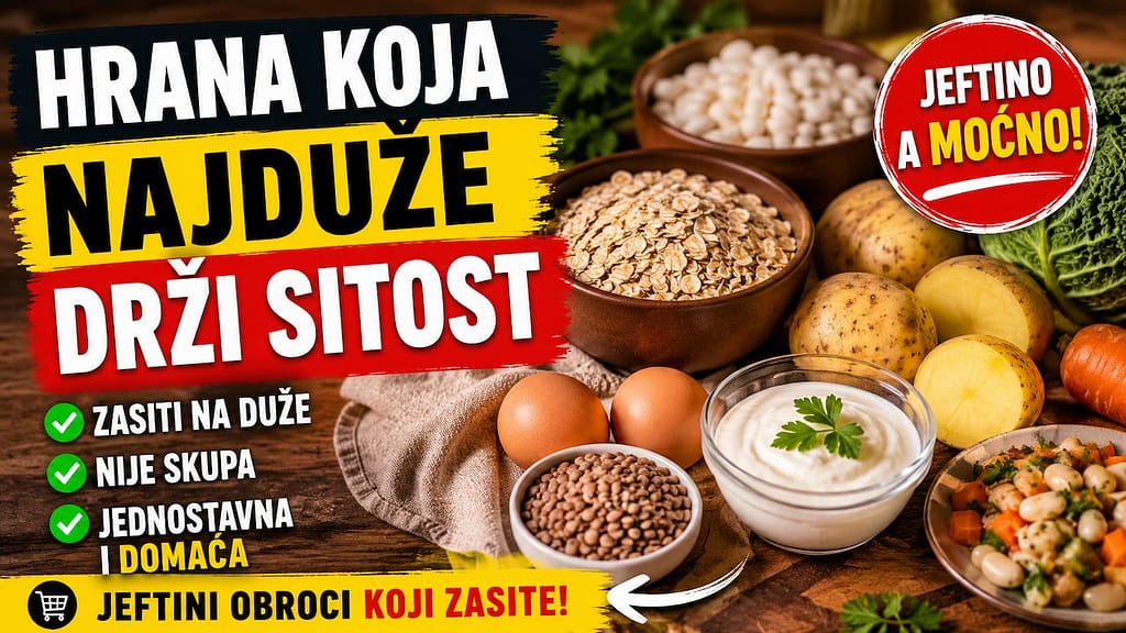 hrana koja najduže drži sitost na stolu sa jajima i ovsenim pahuljicama