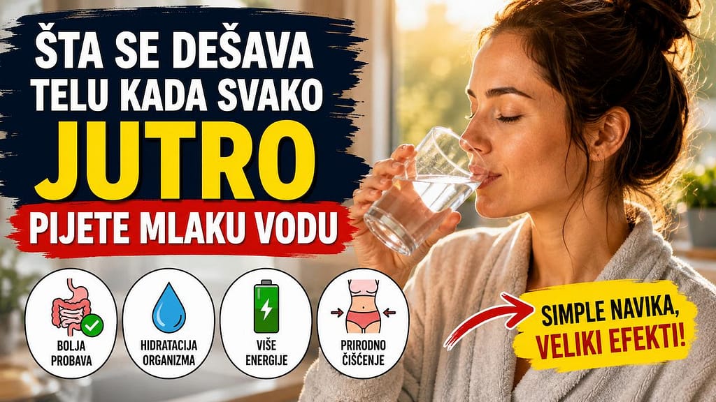 mlaka voda ujutru i jutarnja hidratacija organizma