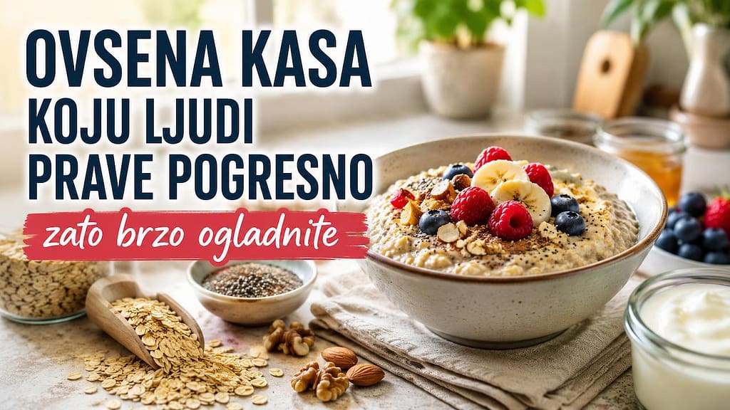 ovsena kaša greške zbog kojih brzo ogladnite