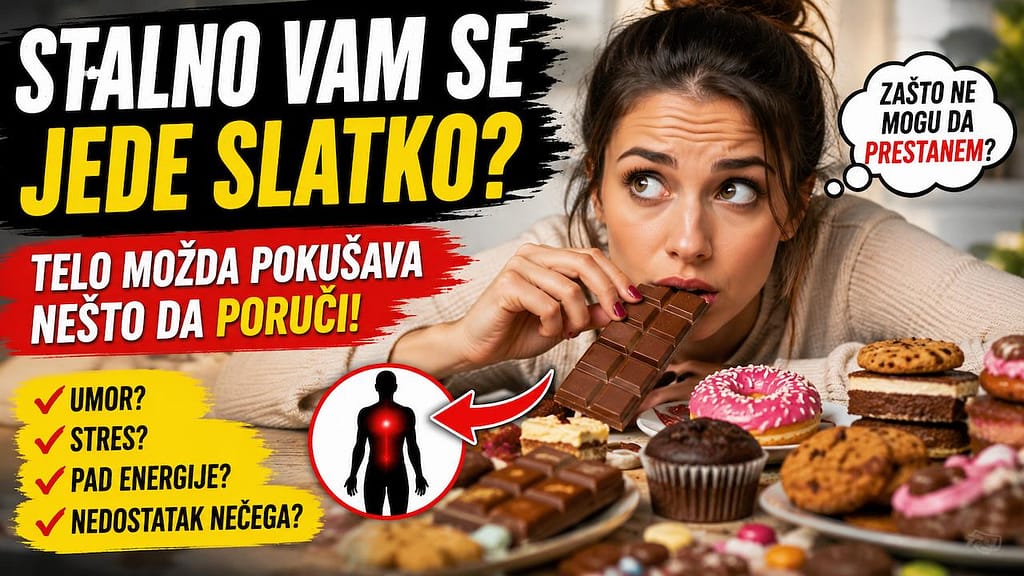Stalna želja za slatkim i umor tokom dana