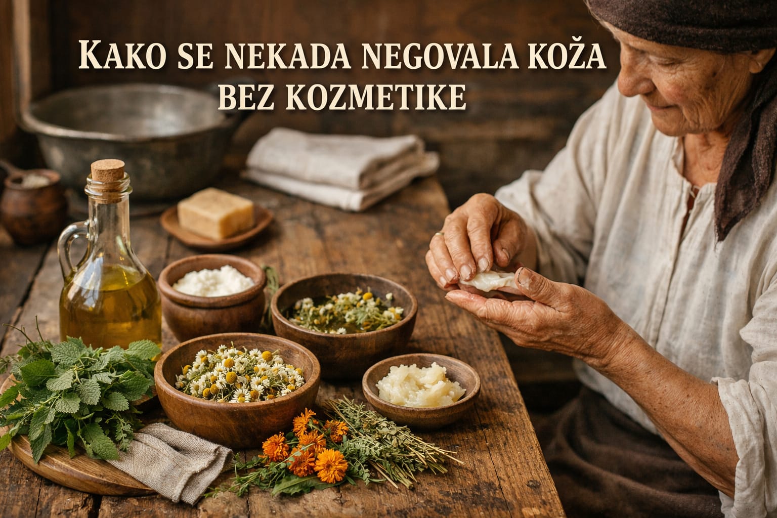 Kako se nekada negovala koža bez kozmetike