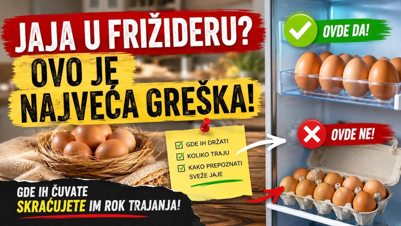 Da li jaja treba držati u frižideru - pravilno čuvanje