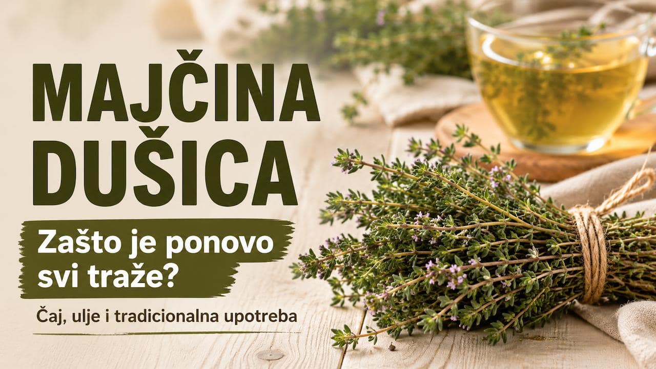 Majčina dušica i oprez kod tradicionalne upotrebe